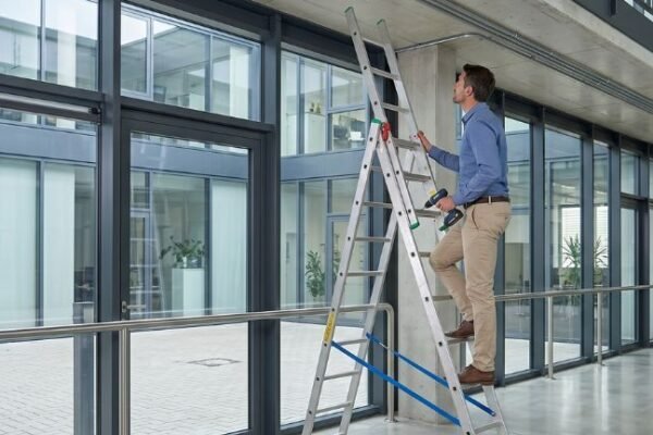 Aluminiowa drabina Drabex 4200 jako uniwersalne narzędzie do pracy na wysokości – kompleksowy przewodnik dla profesjonalistów i majsterkowiczów